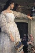 James Mcneill Whistler The Little White Girl Symphony in White no.2 1864 France oil painting artist